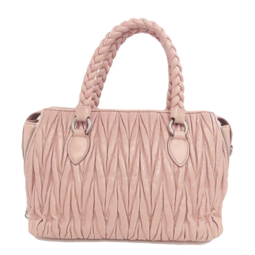 Miu Miu Handbag Matelasse Calfskin
